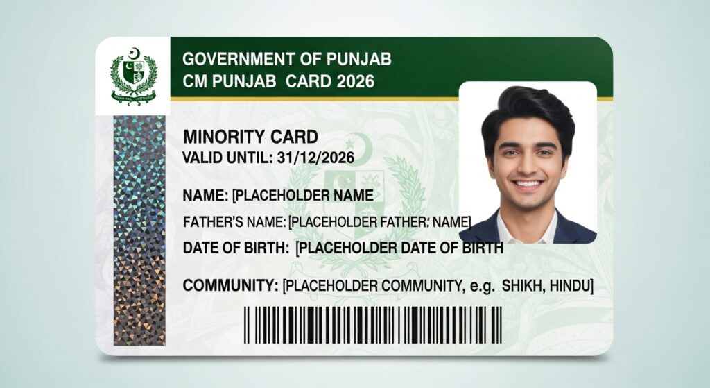 cm punjab minority card