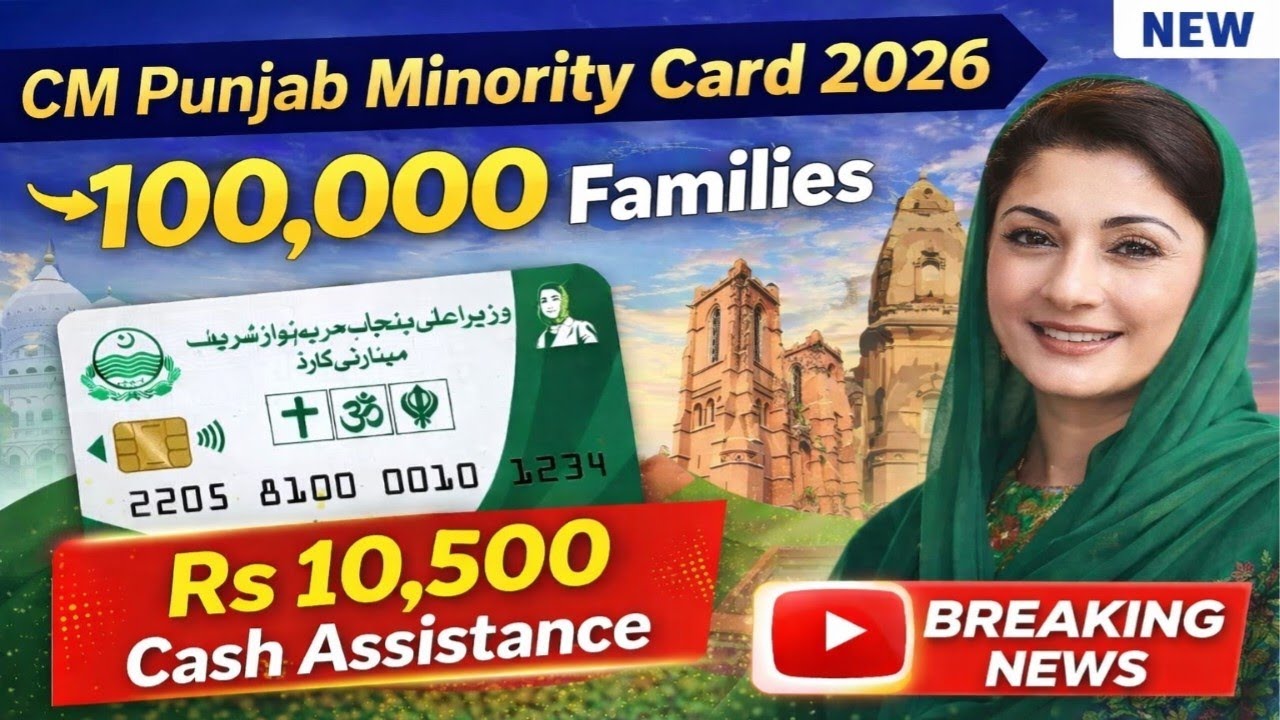 CM Punjab Minority Card 2026